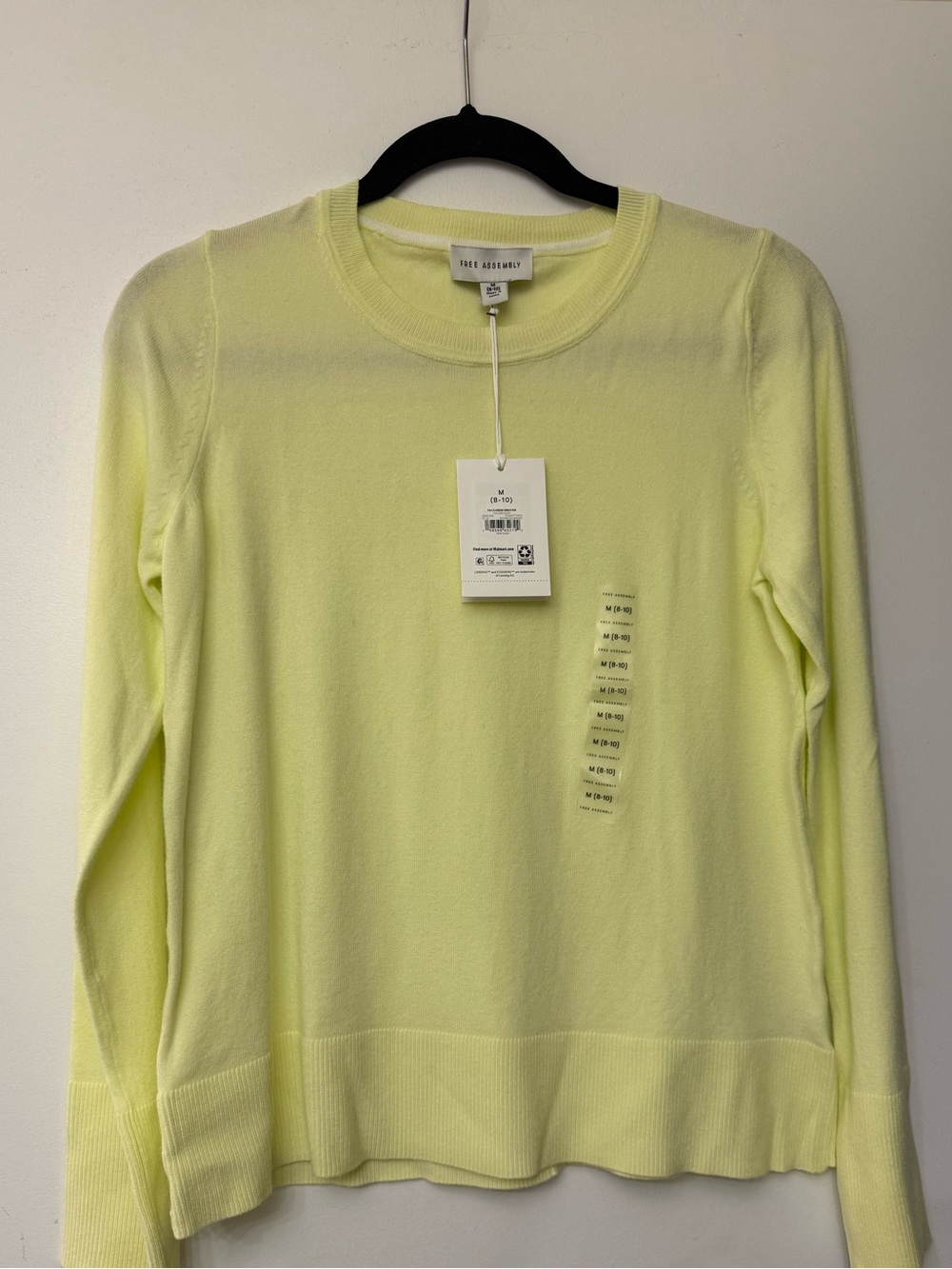 NWT Free Assembly Cozy Yarn Crewneck Sweater - M (8-10)